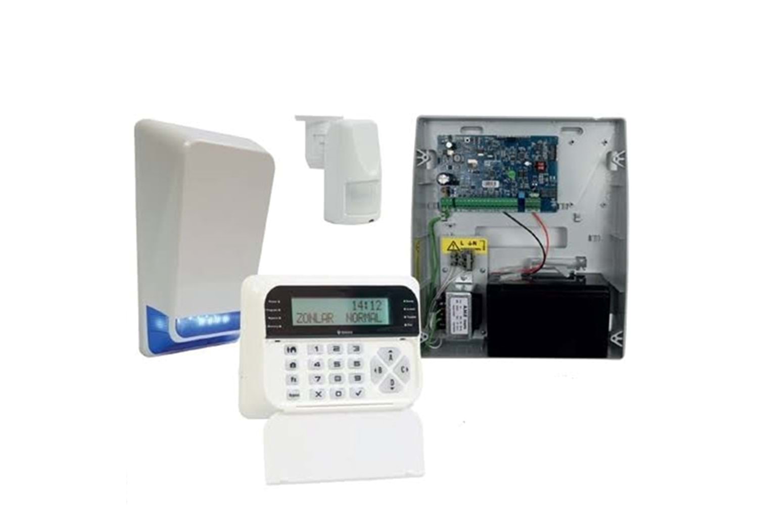 TEKNİM TSP-5334LCDA ETHERNET NETWORK'LÜ SET (AKÜ HARİÇ)